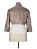 Adrianna Papell Metallic Tan Jacket Size 16 - photo 2