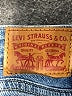 Levi's Hearts Blue Jeans Size 26 waist - photo 7