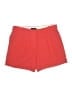 J.Crew 100% Polyester Solid Red Shorts Size 2 - photo 1