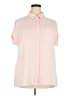 Atmosphere Color Block Pink Short Sleeve Blouse Size 20 - photo 1
