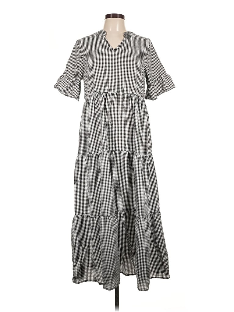 Pre-owned Emery Rose Casual Dress In Gray