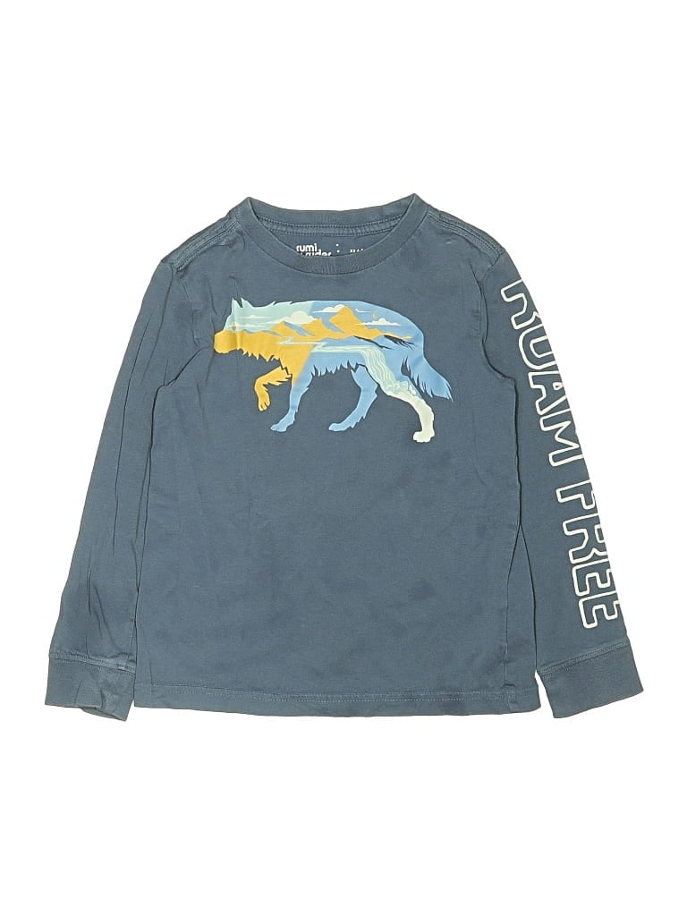 Pre-owned Rumi + Ryder Kids' Sweatshirt In Blue