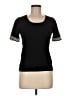 Ann Taylor Black Short Sleeve Top Size M - photo 1