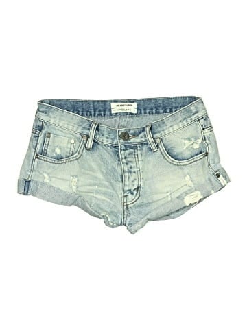 ONE X ONETEASPOON Denim Shorts (view 1)