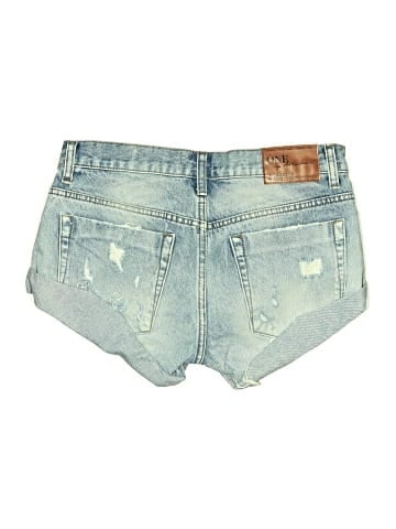 ONE X ONETEASPOON Denim Shorts (view 2)