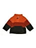 The Children's Place 100% Polyester Color Block Orange Jacket 12-18 MO / 18 MO - photo 1