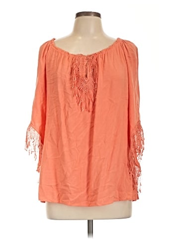 Melissa Paige 3/4 Sleeve Blouse (view 1)