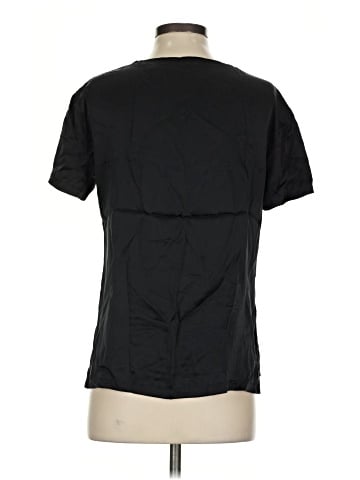 Elie Tahari Short Sleeve Silk Top (view 2)