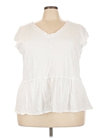 Lane Bryant Outlet Short Sleeve Top (view 1)