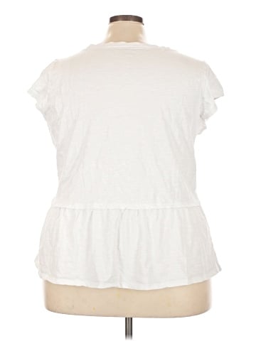 Lane Bryant Outlet Short Sleeve Top (view 2)