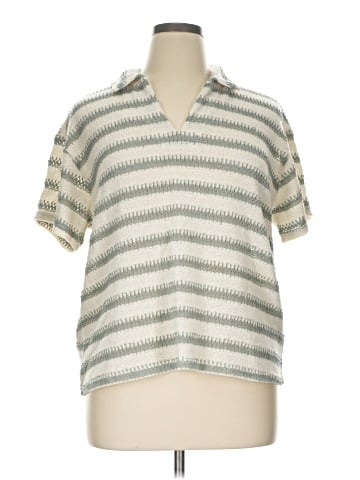 C&C California Short Sleeve Blouse (view 1)