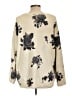 Chelsea & Theodore Floral Tan Pullover Sweater Size L - photo 2