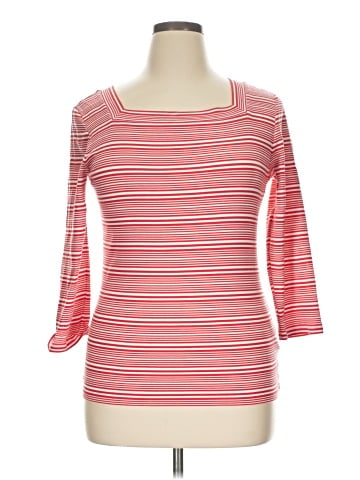 Lauren by Ralph Lauren 3/4 Sleeve T-Shirt (view 1)