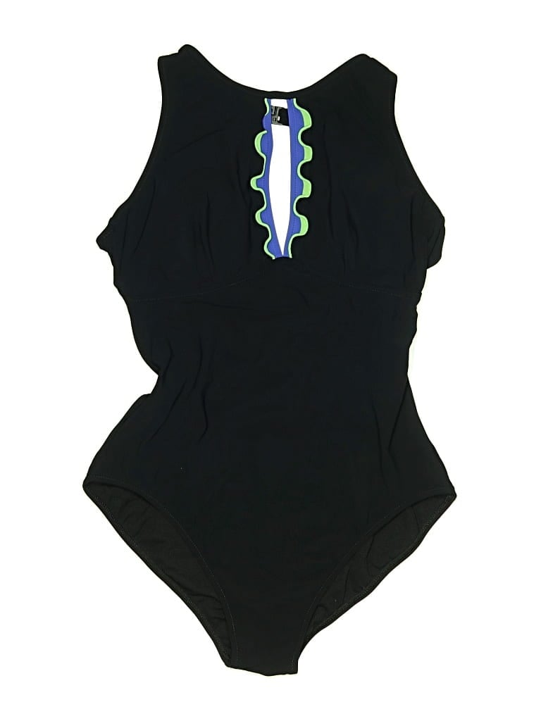 Pre-owned Profile By Gottex One Piece Swimsuit In Black