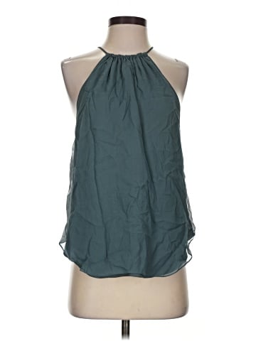 Haute Hippie Sleeveless Silk Top (view 1)