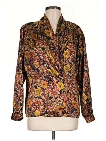 Impressions Long Sleeve Blouse (view 1)
