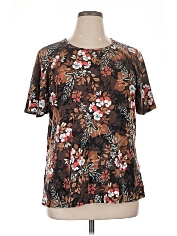 D&Co. Short Sleeve Blouse (view 1)