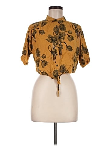 Urban Outfitters Short Sleeve Blouse (view 1)