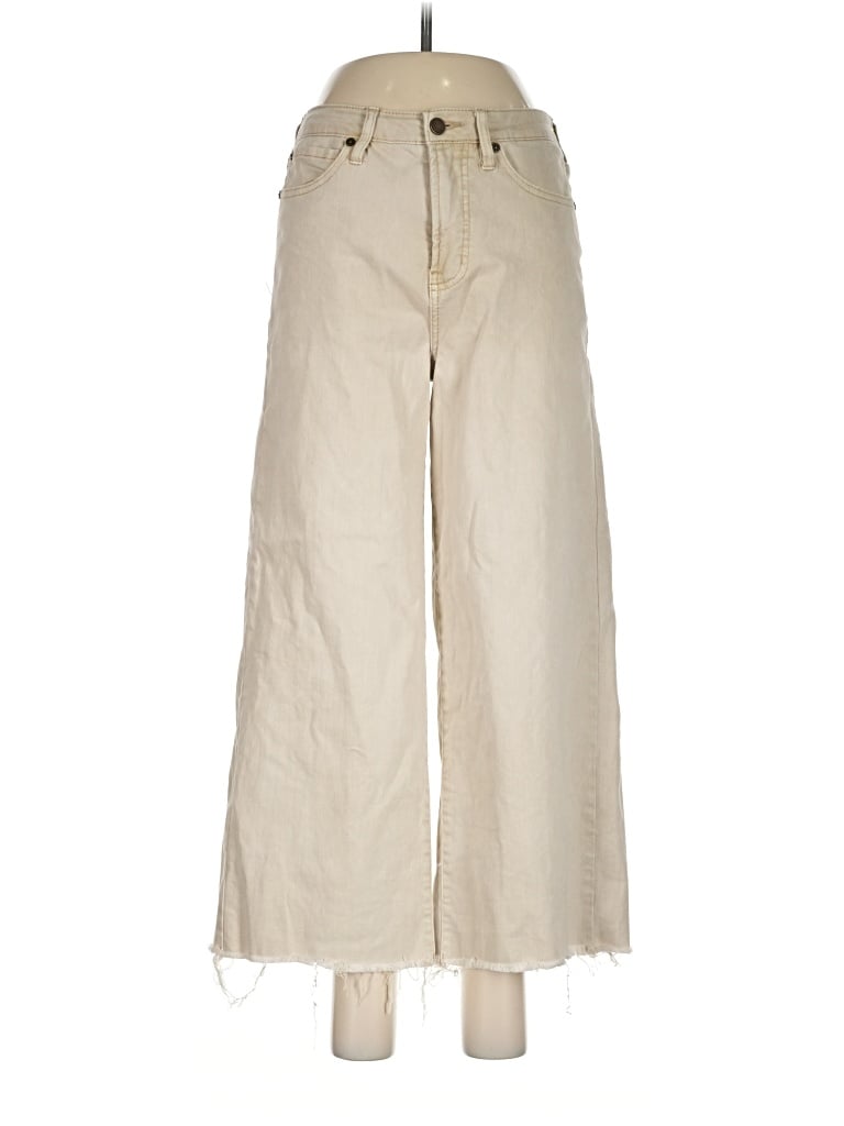 Pre-owned Oat Jeans In Ivory