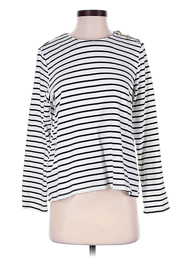 Pre-owned Pomander Place 3/4 Sleeve T-shirt In White