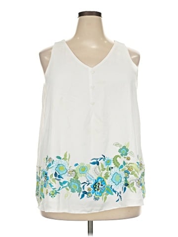 Cato Sleeveless Blouse (view 1)