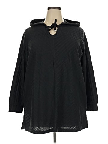 Woman Within Poncho (view 1)