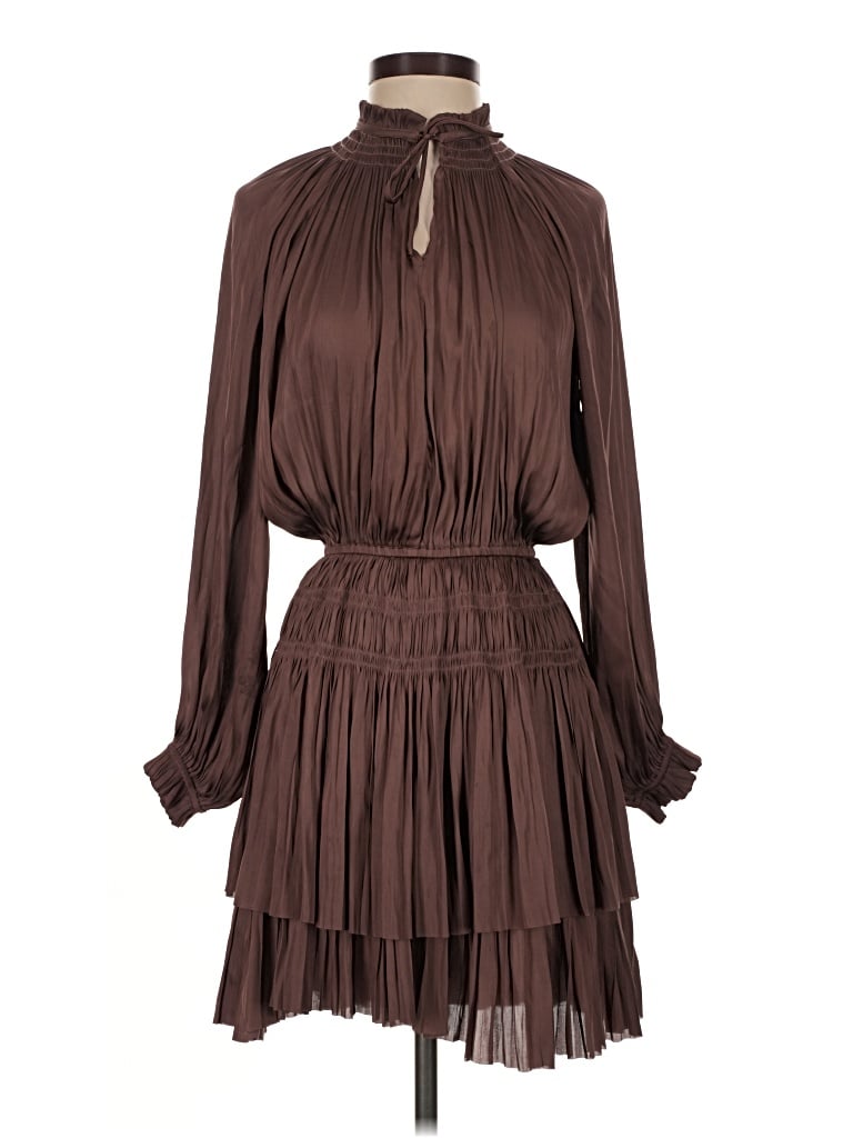 Pre-owned Reset Cocktail Dress In Brown