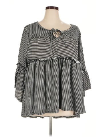 Robert Louis 3/4 Sleeve Blouse (view 1)