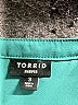 Torrid 100% Polyester Teal Long Sleeve Blouse Size 3X Plus (3) - photo 7