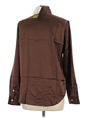 LILYSILK Long Sleeve Silk Top (view 2)