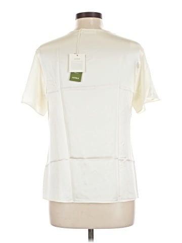 LILYSILK Short Sleeve Silk Top (view 2)