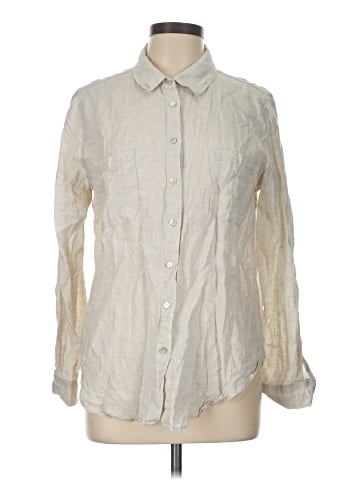 Magaschoni Long Sleeve Button-Down Shirt (view 1)