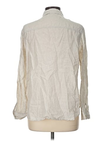 Magaschoni Long Sleeve Button-Down Shirt (view 2)