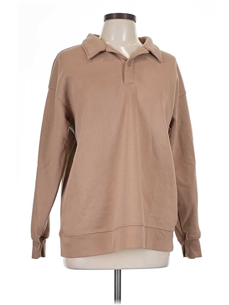 Pre-owned Mondetta Sweatshirt In Tan