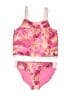 Hurley Tropical Pink Two Piece Swimsuit Size 10 - 12 - photo 1