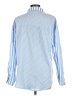 Assorted Brands 100% Polyester Stripes Blue Long Sleeve Blouse Size L - photo 2