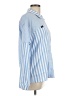 Assorted Brands 100% Polyester Stripes Blue Long Sleeve Blouse Size L - photo 4