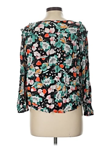a.n.a. A New Approach Long Sleeve Blouse (view 2)