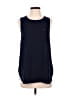 Olive and Oak 100% Polyester Blue Sleeveless Blouse Size S - photo 1