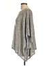Ginger G. Gray Poncho Size L - photo 5
