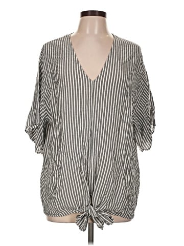 The Impeccable Pig 3/4 Sleeve Blouse (view 1)