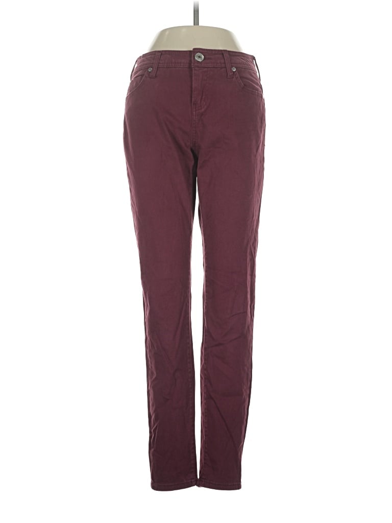Pre-owned Celebrity Pink Casual Pants In Burgundy