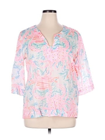 Lilly Pulitzer 3/4 Sleeve Blouse (view 1)