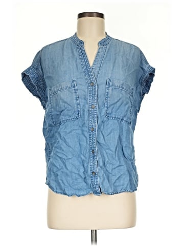 Cloth & Stone Short Sleeve Blouse (view 1)