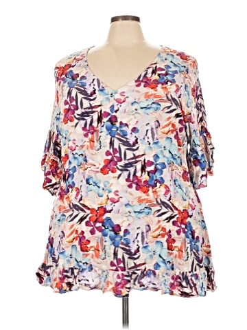 Avenue Short Sleeve Blouse (view 1)