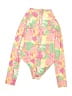 Roxy Tropical Pink Rash Guard Size 8 - photo 2