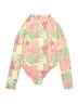 Roxy Tropical Pink Rash Guard Size 8 - photo 1
