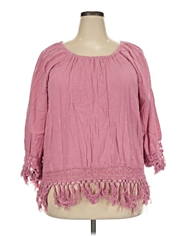 Ashley Stewart 3/4 Sleeve Blouse (view 1)