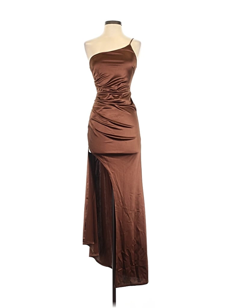 Pre-owned Windsor Cocktail Dress In Brown