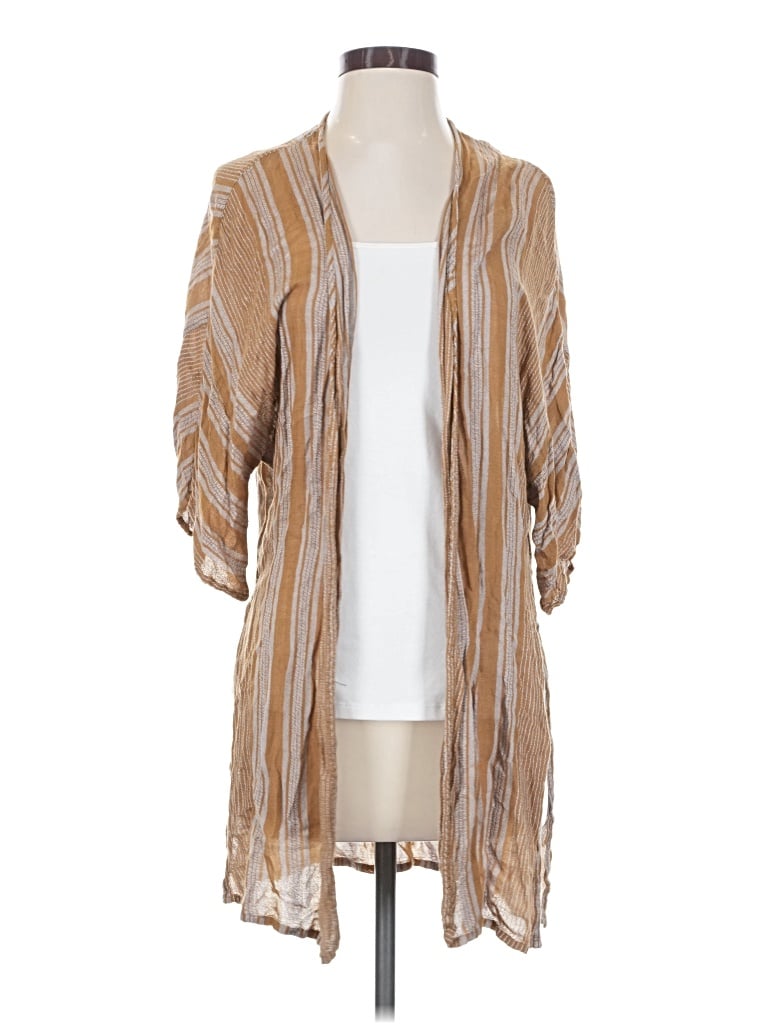 Pre-owned Daytrip Cardigan Sweater In Tan